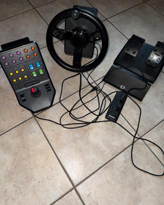 Volante pedaliera e controller per Xbox