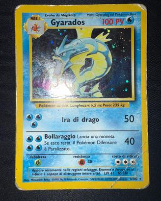Gyarados Holo Set Base 6/102