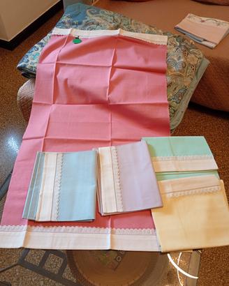 asciugamani vintage in cotone 