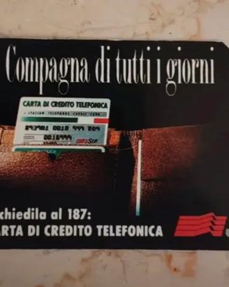 Carta telefonica Sip