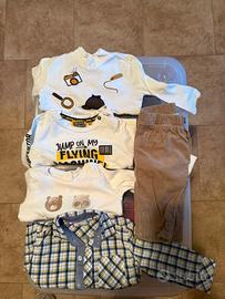 Lotto misto di abbigliamento per neonato