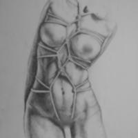 disegno di donna 1- pezzo unico