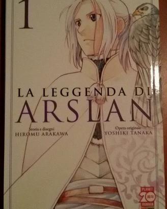 La leggenda di Arslan 1, Yoshiki Tanaka, Hiromu Ar