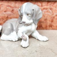 Cucciolo e lumaca in porcellana Lladro