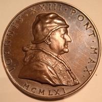 Medaglia Papale Giovanni XXIII Pont Max MCMLXI