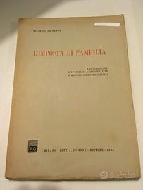L'Imposta di Famiglia - V. De Nardo - ed. Giuffré
