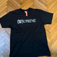 T-shirt supreme black skull