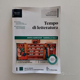 Tempo di letteratura 1, libro per le superiori