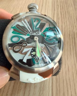 Gaga Milano 48 mm Meccanico Camouflage – Nuovo