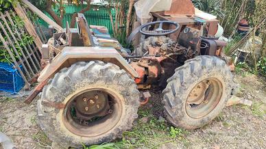 Trattorino Nibbi con motore Lombardini