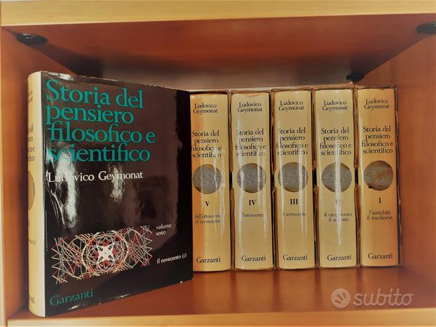Storia Del Pensiero Filosofico E Scientifico Geymonat Storia Filosofia Geymonat usato in Italia | vedi tutte i 63 prezzi!