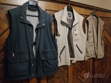 Gilet uomo multitasche
