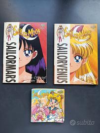 Set n. 3 pubblicazioni Sailor Moon vintage 