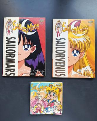 Set n. 3 pubblicazioni Sailor Moon vintage 
