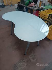 Scrivania Ikea vetro