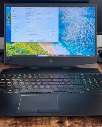 Hp Omen 15 Gaming PC 144Hz i7 9750h RTX 2060