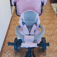 triciclo kinderKraft rosa 