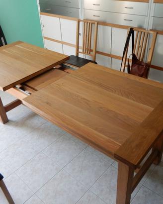 Tavola pranzo allungabile 