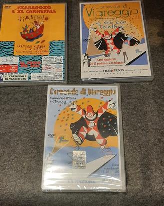 cassette DVD ufficiali - Carnevale Viareggio - 