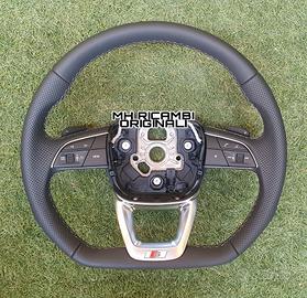 Volante Originale Audi Q5 Q7 Q8 SQ S Piatto Nuovo