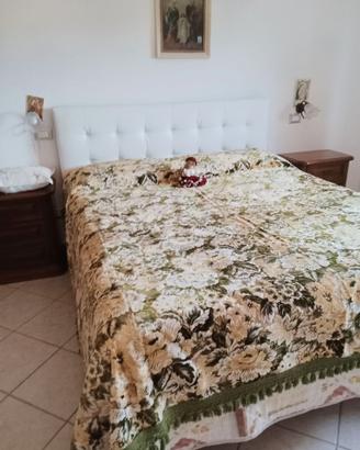 Copriletto matrimoniale in velluto