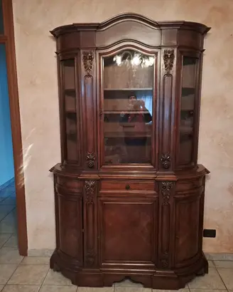 Vetrina in Legno di Rovere