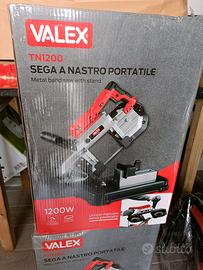 Sega a nastro per metalli Valex 1200W portatile