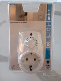 spina schuko con dimmer 