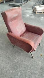 Poltrona anni 60 vintage