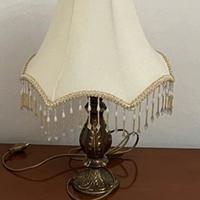 Coppia Lampade da comodino in ottone