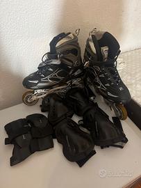 Pattini roller e paracolpi