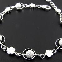 Bracciale da donna astri argento