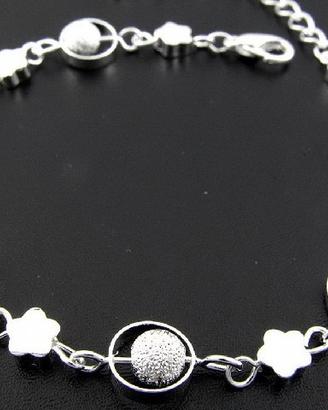 Bracciale da donna astri argento