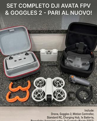 Kit Completo DJI Neo FPV & Goggles 2 