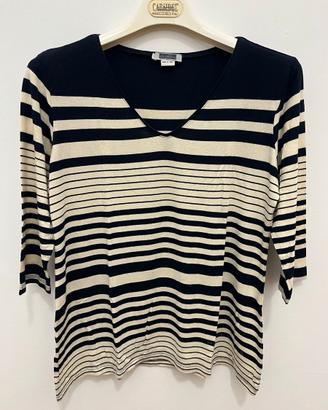 Maglia Per Te by Krizia - L - Bianco e Nero
