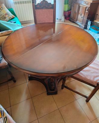 tavolo legno + sedie