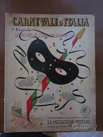 CARNEVALE D'ITALIA 3° fascicolo 1938-1939