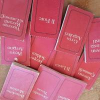 10 vecchi mini libretti cm 5x8