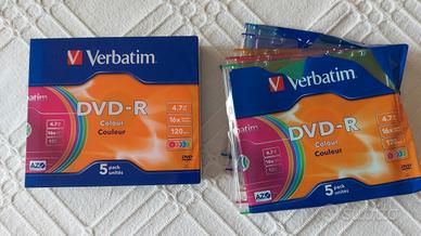 10 DVD-R Verbatim da 4.7GB