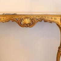 Tavolo Consolle – Stile Classico dorato