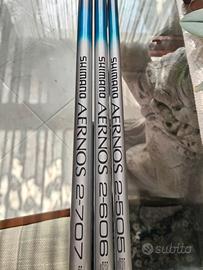 canne da pesca Shimano aernos nuove