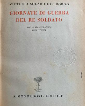 GIORNATE DI GUERRA DEL RE SOLDATO
