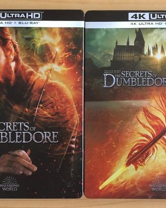 Animali fantastici I segreti di Silente 4K Blu ray