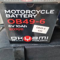 Batteria NUOVA Okyami OB49-6  6v 10Ah