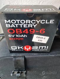 Batteria NUOVA Okyami OB49-6  6v 10Ah
