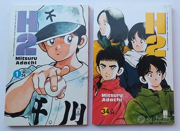 H2 di Mitsuru Adachi serie manga completa 1-34