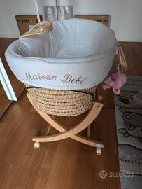 Cesta neonato con supporto 