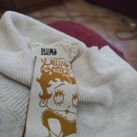 maglia collo lupetto senza maniche donna 