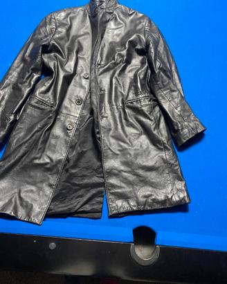 cappotto in pelle maschile