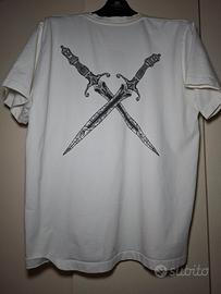 T-shirt Bianca 100% Cotone Uomo XL